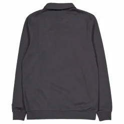 Embroidered Collared Quarter Z X427 Gunmetal/ Cove
