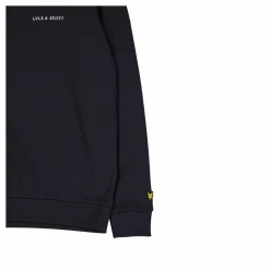 Embroidered Crew Neck Sweatshi X087 Saddle