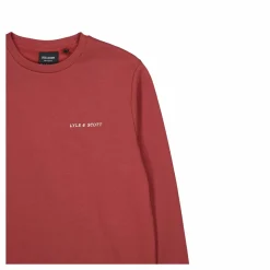 Embroidered Crew Neck Sweatshi X086 Fletcher