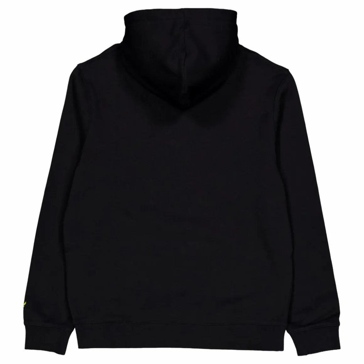 Embroidered Hoodie Z893 Jet Black/ White
