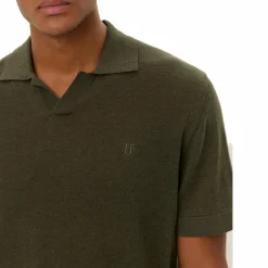 Emmanuel Polo Knit Forest Green