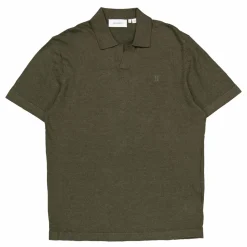Emmanuel Polo Knit Forest Green