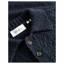 Errol Cotton Rugby Knit Dark Navy
