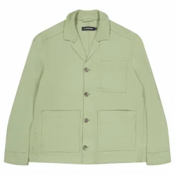Errol Linen Workwear Overshirt M311