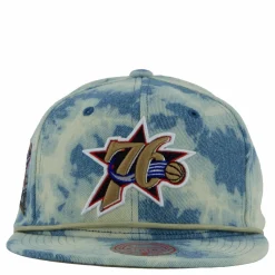 76ers Acid Wash Snapback HWC