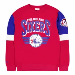 76ers All Over Crew 3.0 Scarlet Red