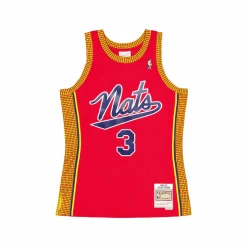 76ers Swingman Jersey Iverson Light Red