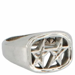 Framed Ring Silver
