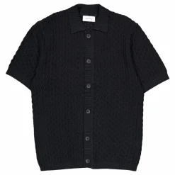 Gespertus Ss Knit Shirt Black