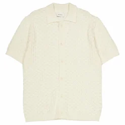 Gespertus Ss Knit Shirt Ivory