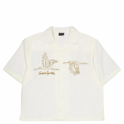 Goose Cotton Linen Lyocell Shirt Ecru