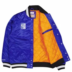 Heavyweight Satin Jacket Royal