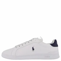 Heritage Court II Leather Sneaker White / Newport Navy PP