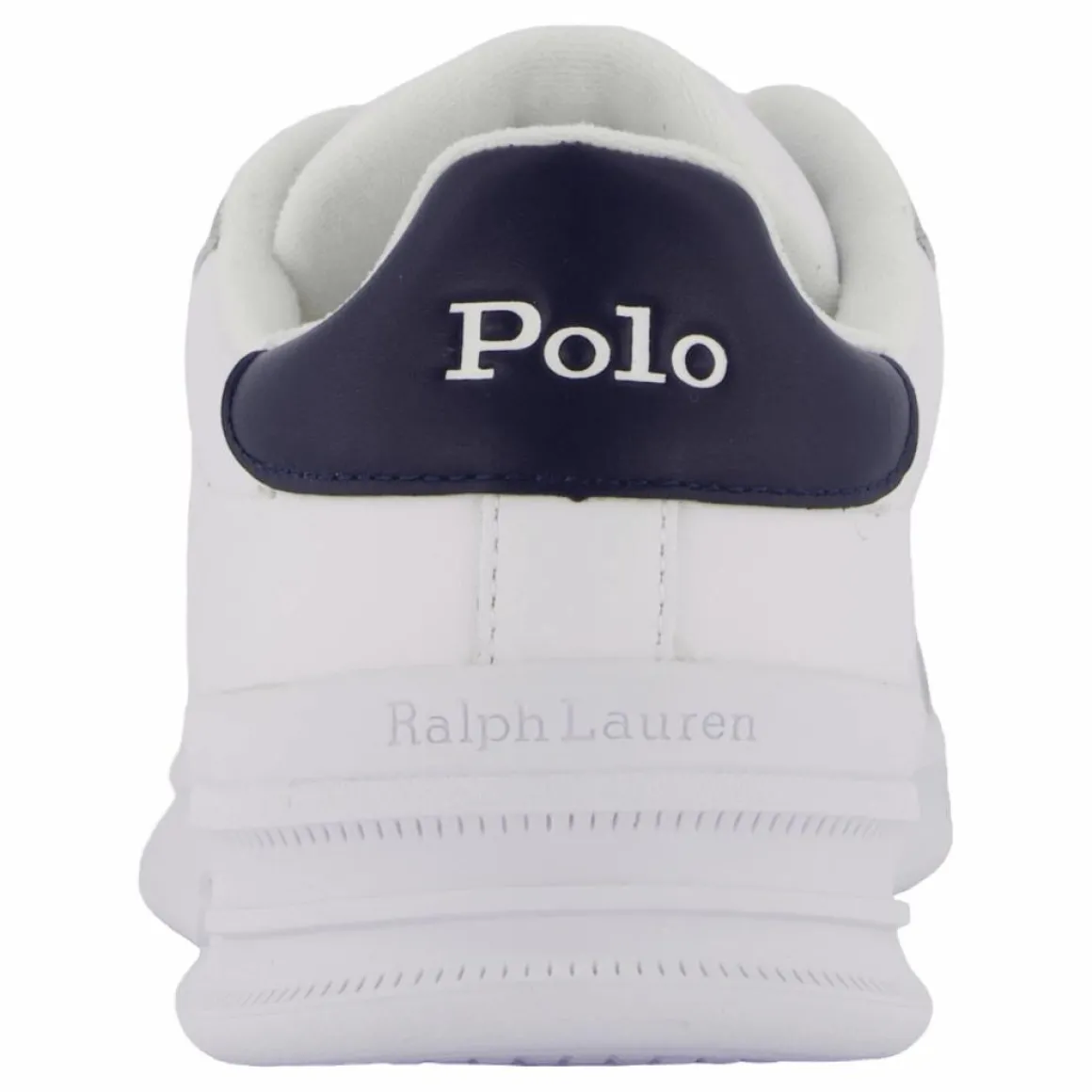 Heritage Court II Leather Sneaker White / Newport Navy PP