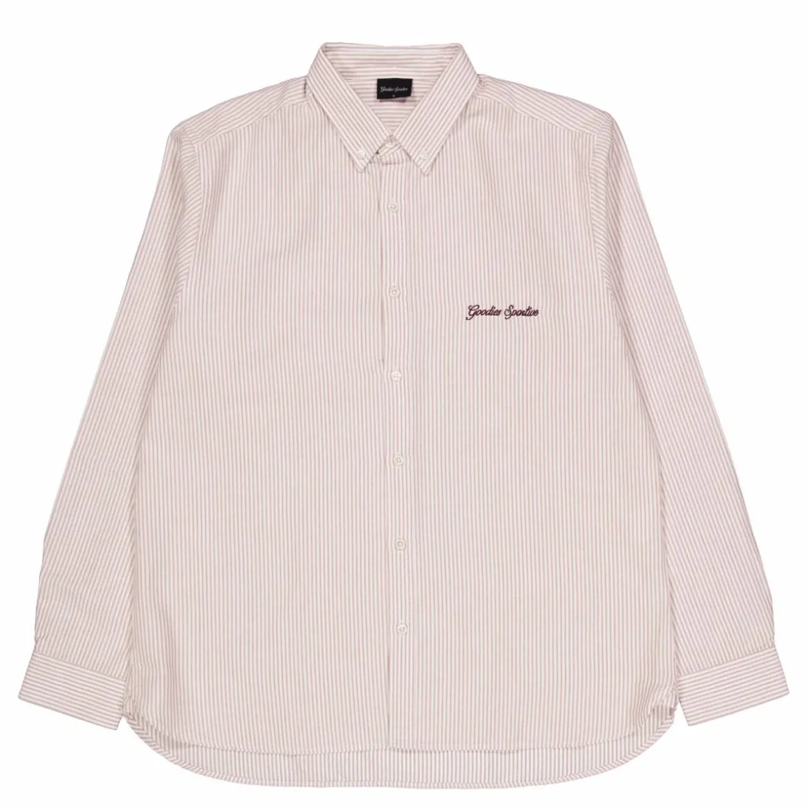 Heritage Oxford Shirt Burgundy/ecru