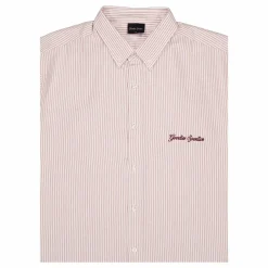 Heritage Oxford Shirt Burgundy/ecru
