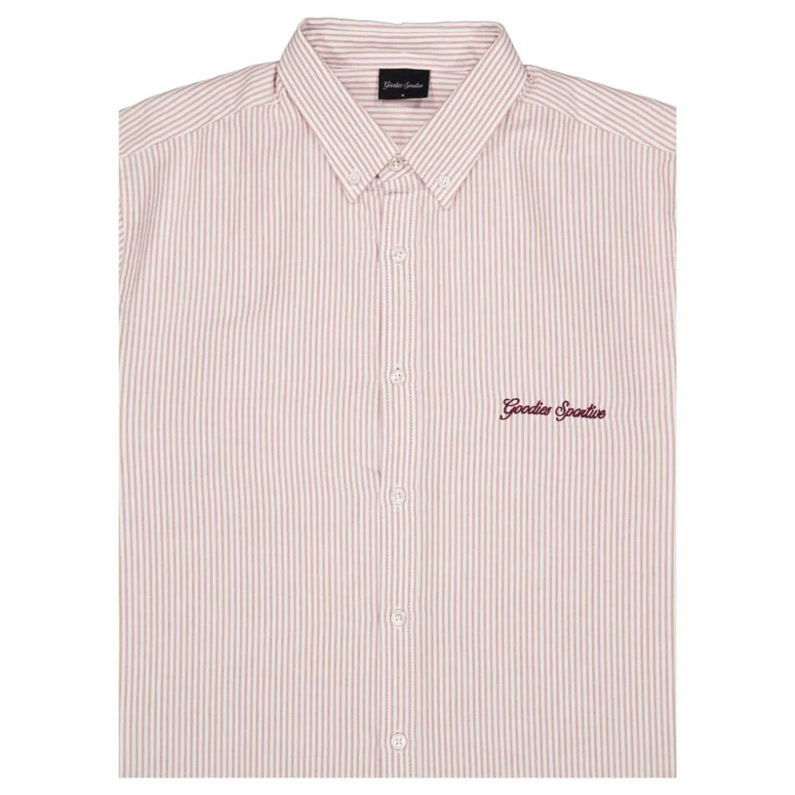 Heritage Oxford Shirt Burgundy/ecru