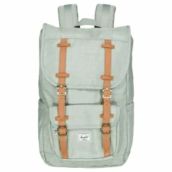Herschel Little America Mid Ba Iceberg Green Crosshatch