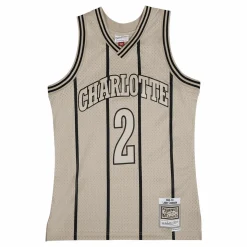 Hornets Khaki Swingman Jersey