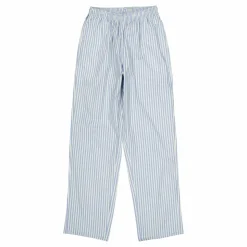 Ice Blue Striped Pyjama Pants Blue
