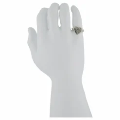 Icon Heart Ring Silver