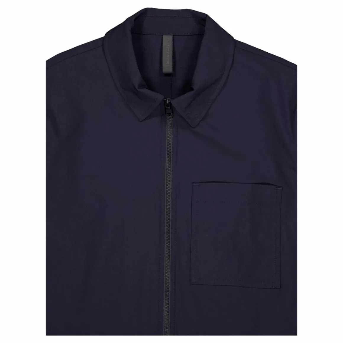 Jake Zipped Overshirt Jl Navy