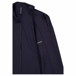 Jake Zipped Overshirt Jl Navy