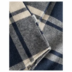 Jeremy Flannel Shirt Dark Navy/light Desert Sand
