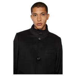 Jesse Melton Cashmere Coat Black