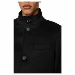 Jesse Melton Cashmere Coat Black