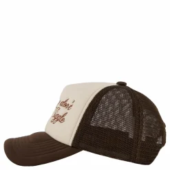 Jiggle Jiggle Trucker Cap Cappuccino Brown