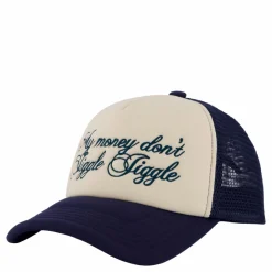 Jiggle Jiggle Trucker Cap Navy