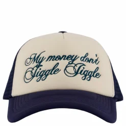 Jiggle Jiggle Trucker Cap Navy