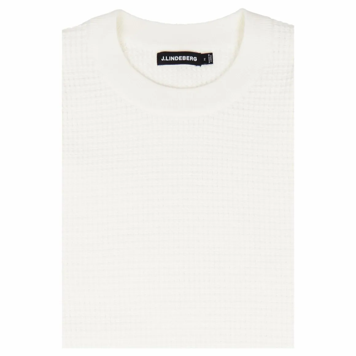 J.Lindeberg Arthur Knit Org Cotton A003 Cloud