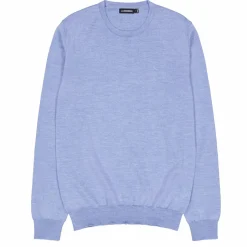 J.Lindeberg Lyle Merino Crew Neck Sweater O509 Washed Denim
