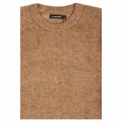 J.Lindeberg Vance Mohair Blend Crew Neck Tiger