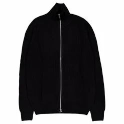 Knit Fullzip 09 Black