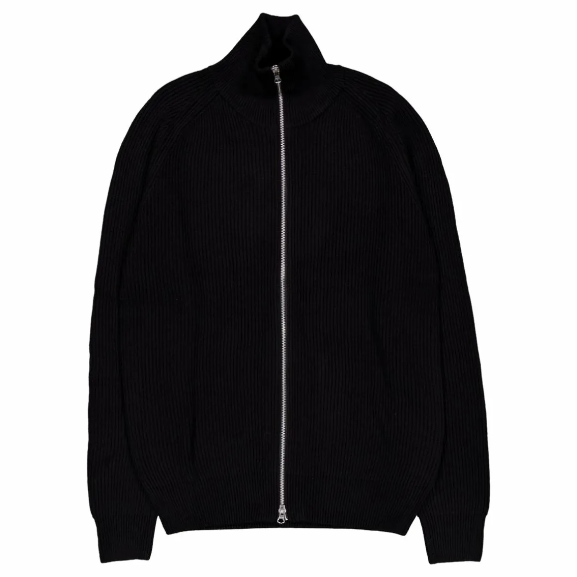 Knit Fullzip 09 Black