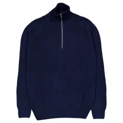 Knit Half Zip 49 Navy