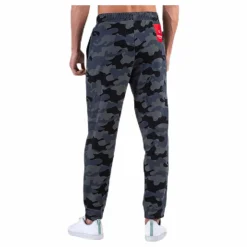 Knit Pants Patterned/Black