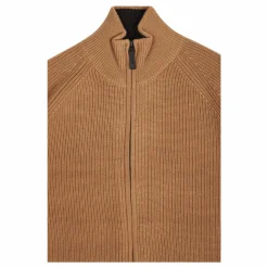 Kyler Wool Blend Zip Tiger