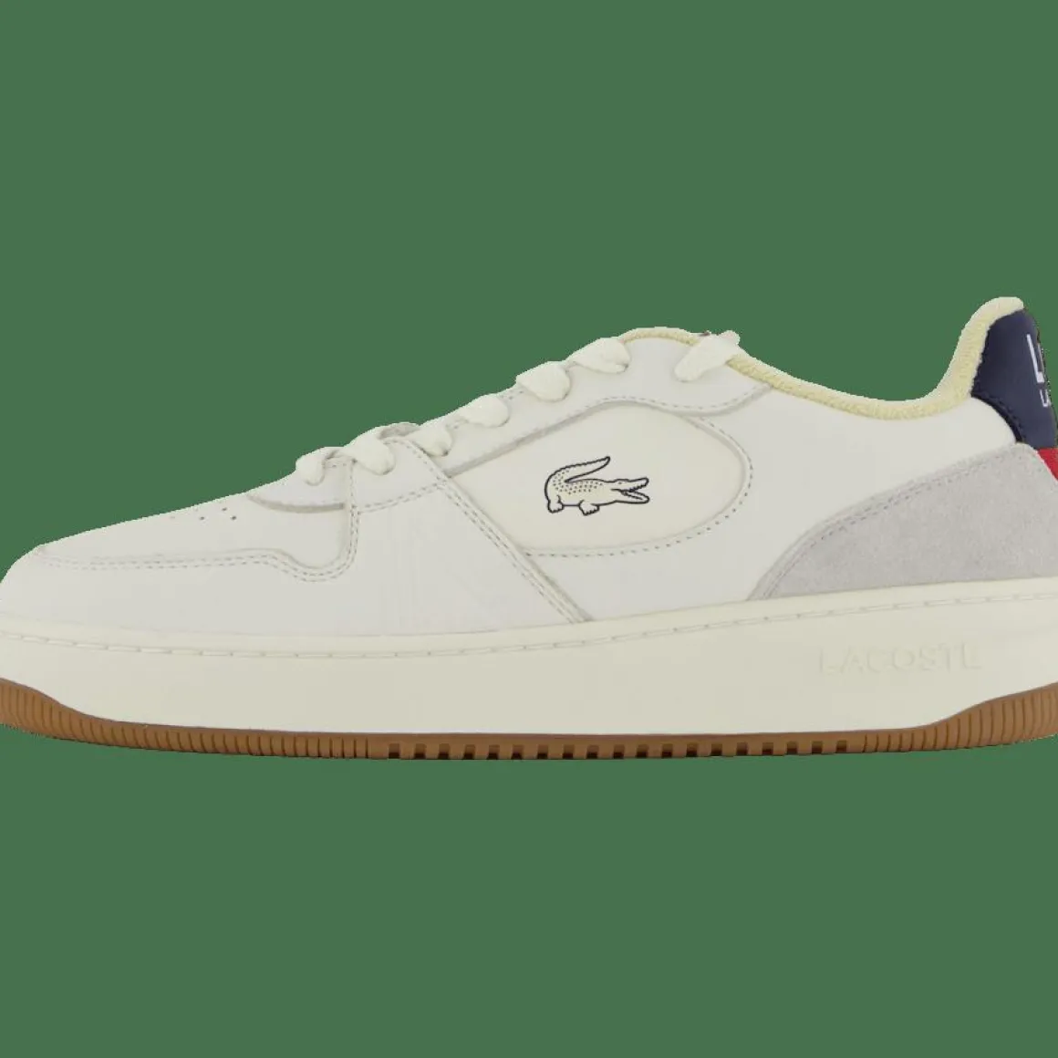 L001 Set Leather Off Wht/gum