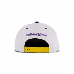 Lakers White Team Color Snapback
