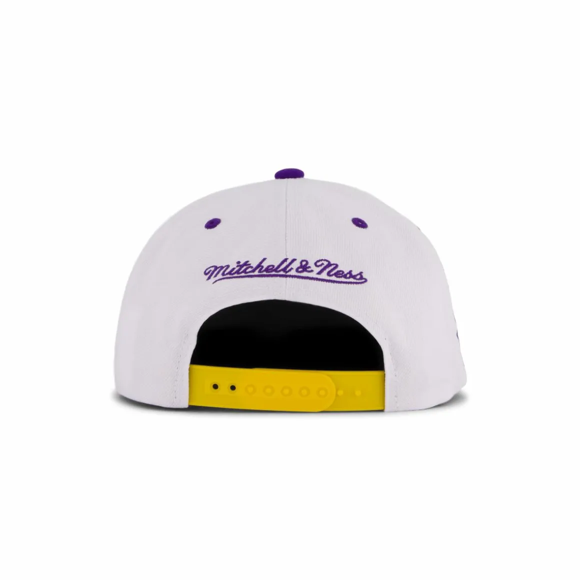 Lakers White Team Color Snapback