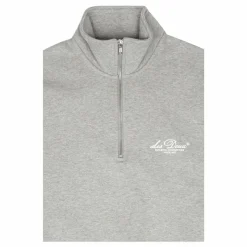 Les Deux Cedric Half-zip Sweatshirt Mélange