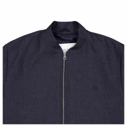 Les Deux Como Structure Bomber Jacket Dark