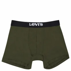 Levis Men Solid Basic Boxer Br 012 Khaki
