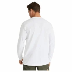 L/s Pocket T-shirt Cotton Sing