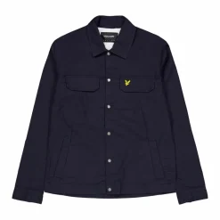 Lyle & Scott Crest Weave Overshirt Z271 Dark