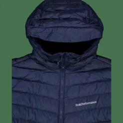 M Frost Down Hood Jacket Blue Shadow